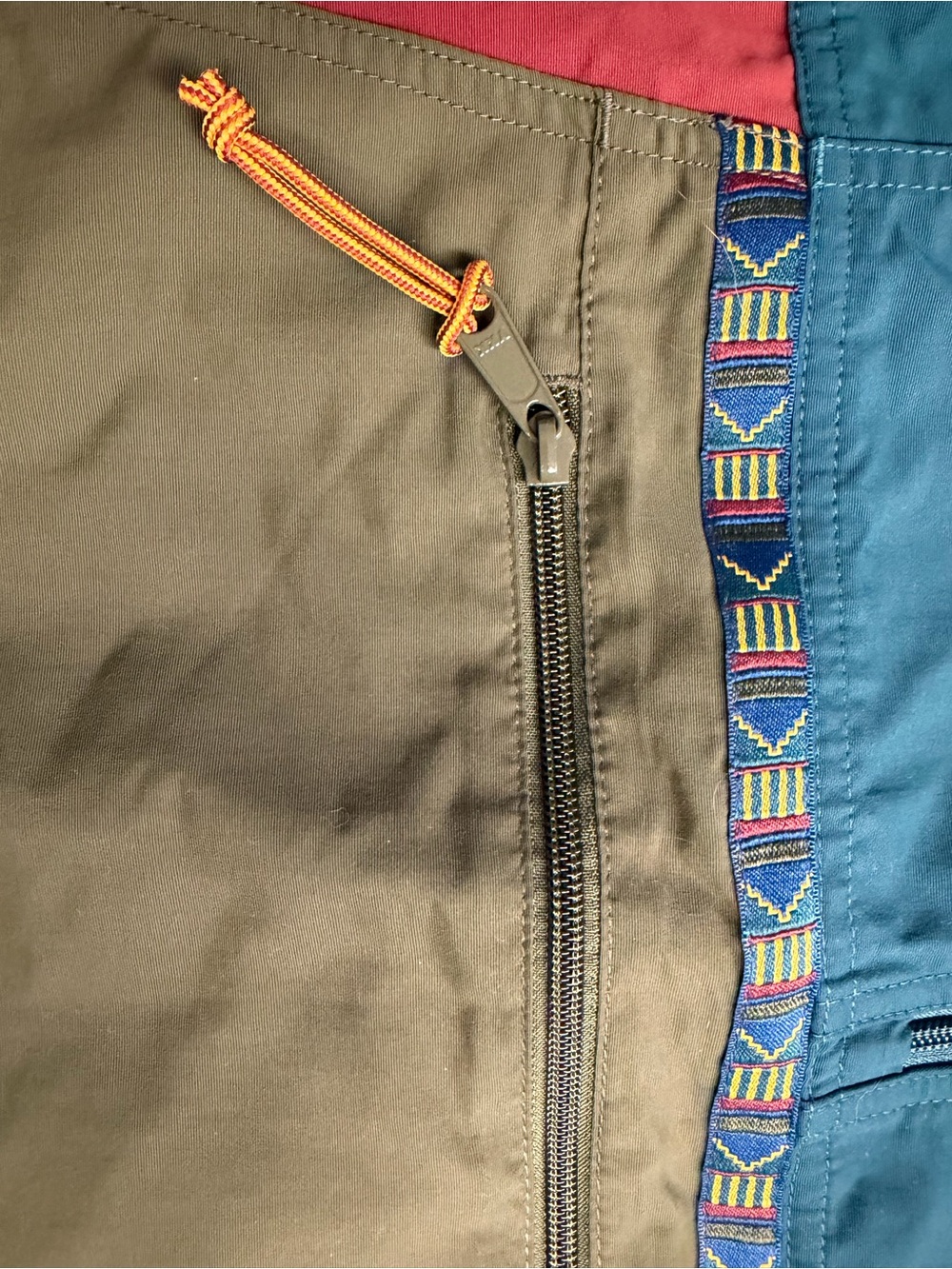 L.L. Bean Men’s Mountain Classic Anorak Jacket with Aztec Print- Size XL Tall - Picture 10 of 10
